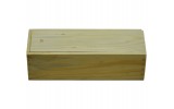Dbl 6 Natural Finish Wooden Box